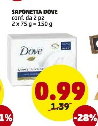 PENNY Dove Saponetta offerta