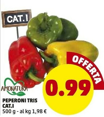 PENNY Amonatura Peperoni Tris offerta