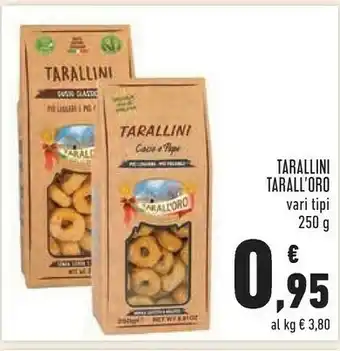 Conad Superstore Tarall'oro Taralli offerta