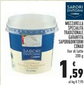 Conad Superstore Sapori Mozzarella di bufala offerta