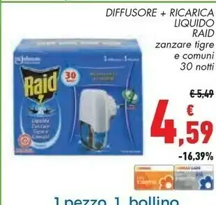 Conad Superstore Raid Insetticida offerta