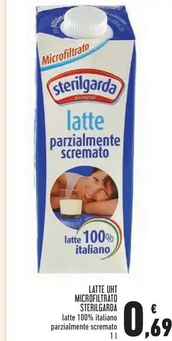 Conad Superstore Sterilgarda Latte parzialmente scremato offerta
