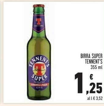 Conad Superstore Tennent's Birra offerta