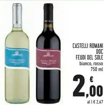 Conad Castelli Vino offerta