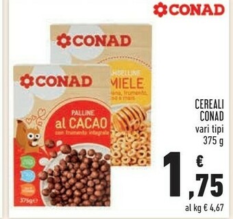 Conad Miele Cereali offerta