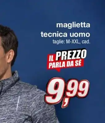 Maglietta tecnica uomo