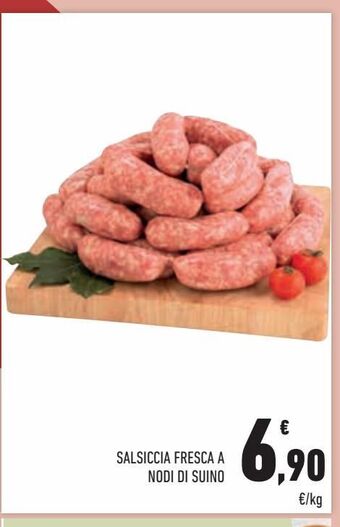 Conad City Salsiccia fresca a nodi di suino offerta