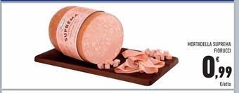 Conad City Mortadella suprema fiorucci offerta