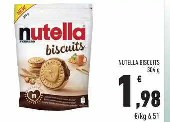 Conad City Nutella biscuits 304 g offerta