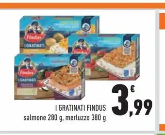Conad City I grantinati findus salmone, merluzzo offerta