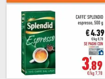 Conad City Caffè splendid espresso 500 g offerta
