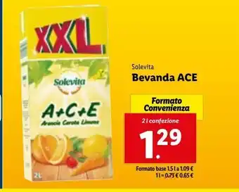 Lidl Bevandea ace offerta