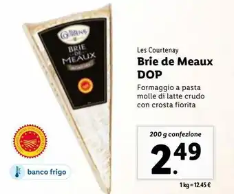 Lidl Brie de meaux dop offerta