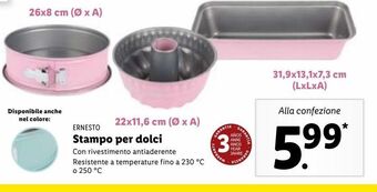Lidl Stampo per dolci offerta