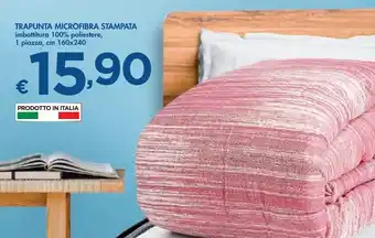 Bennet Trapunta microfibra stampata offerta
