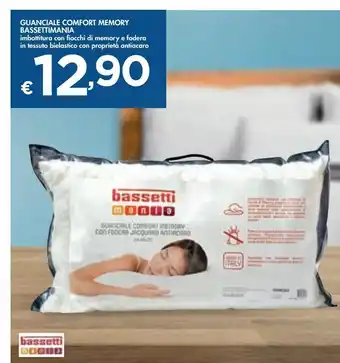 Bennet Guanciale confor memory bassettimania offerta