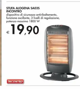 Bennet Stufa alogena sa03s incontro offerta