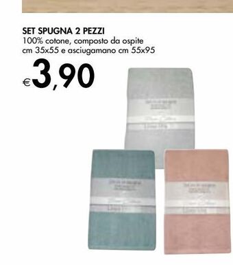 Bennet Set spugna 2 pezzi offerta