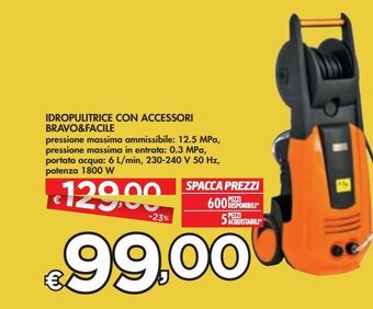Bennet Idropulitrice con accessori bravo & facile offerta