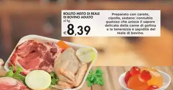 Bennet Bollito misto di reale di bovino adulto offerta
