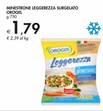 Bennet Minestrone leggerezza surgelato orogel offerta