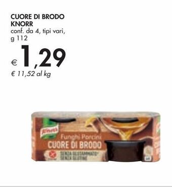 Bennet Cuore di brodo knorr offerta