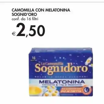 Bennet Camomilla con melatonina sognid'oro offerta