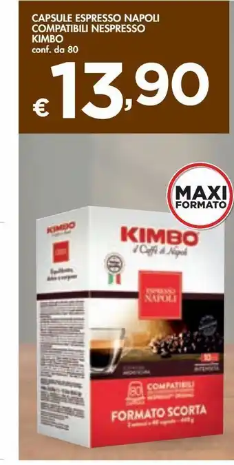 Bennet Capsule espresso napoli compatibili nespresso kimbo offerta