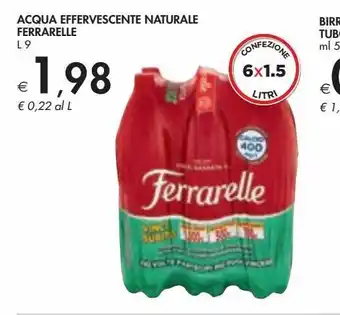 Bennet Acqua effervescente naturale ferratelle offerta