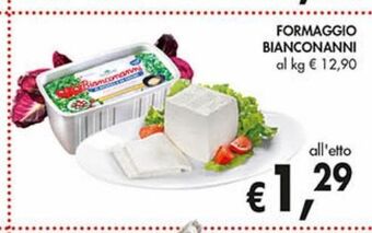 Supermercato Coal Formaggio bianconanni offerta