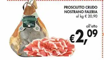 Prosciutto crudo nostrano faleria