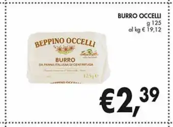 Supermercato Coal Burro occelli offerta