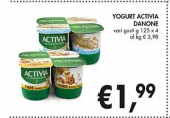 Supermercato Coal Yogurt activia danone offerta