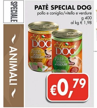 Patè special dog