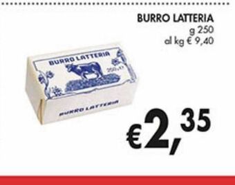 Supermercato Coal Burro latteria offerta
