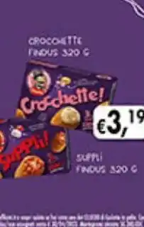 Supermercato Coal Crocchette findus offerta