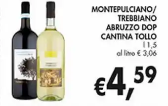 Supermercato Coal Montepulciano / trebbiano abruzzo dop cantina tollo offerta