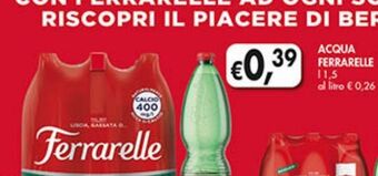 Supermercato Coal Acqua ferrarelle offerta