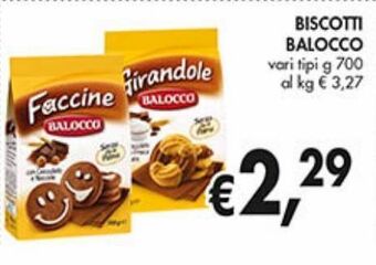 Supermercato Coal Biscotti balocco offerta