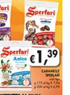 Caramelle sperlari
