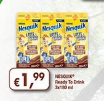 Supermercato Coal Nesquik ready to drink offerta