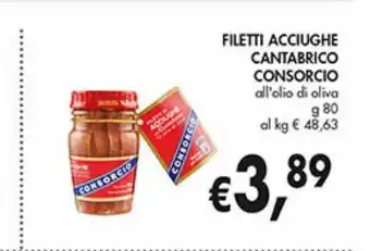 Filetti acciughe cantabrico consoricio