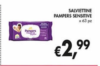 Salviettine pampers sensitive