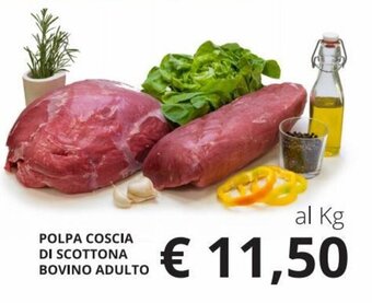 Supermercati Visotto Polpa Coscia di Scottona Bovino Adulto offerta