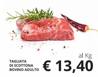 Supermercati Visotto Tagliata di Scottona Bovino Adulto offerta