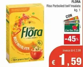 Crai Flora Flora Riso Parboiled Bell'insalata offerta