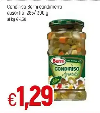 Famila Berni Conserve offerta