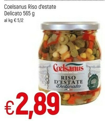 Famila Coelsanus Conserve offerta