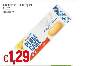 Famila Kinder Plum cake offerta