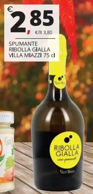 Villa Miazzi Spumante Ribolla Gialla 75 cl